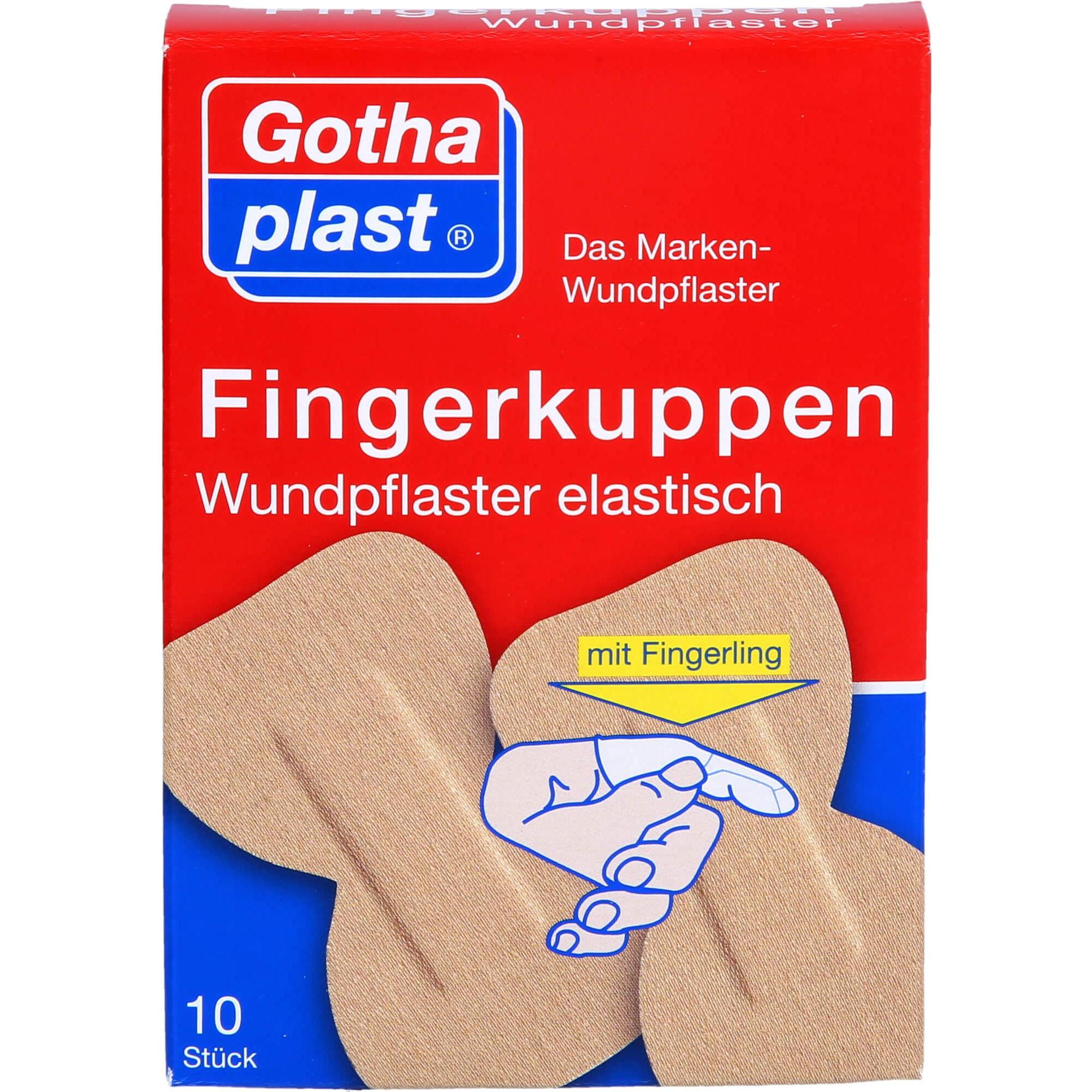 Gothaplast, Pflaster, Fing El 2gr+fin, 10 St PFL (10 x)