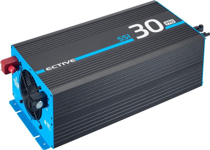 Produktbild Ective SSI 30 PRO 3000W/12V 4in1 Sinus-Wechselrichter mit NVS, Ladegerät & MPPT Laderegler (CH-Stecker)