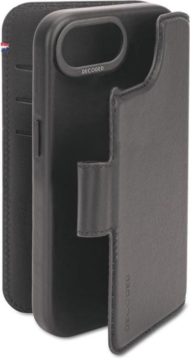 Actual product image Decoded Leren Detachable Wallet Case Geschikt voor iPhone 16e - 2-in-1 Magnetisch (Apple iPhone 16e)