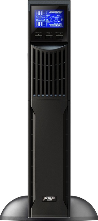 Actual product image Fortron UPS Champ 1kVA Rack online (1000 VA, 900 W, Online double converter UPS)