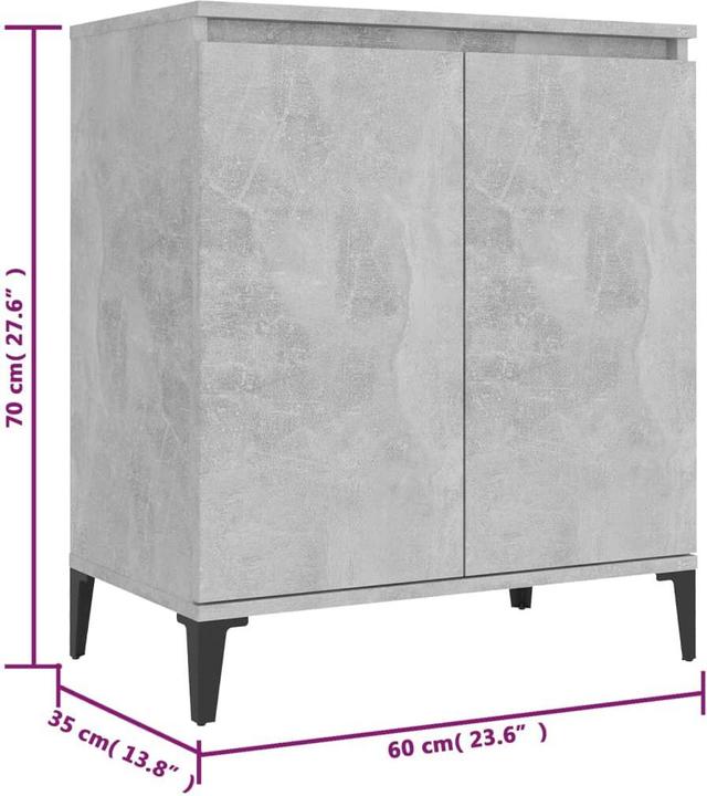 Produktbild vidaXL Sideboard (60 x 35 x 70 cm)