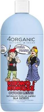 Produktbild 4Organic Kajko i Kokosz Natürliches Badezusatzmittel für Kinder Grosser Schaum 500ml (500 ml, Badeöl)