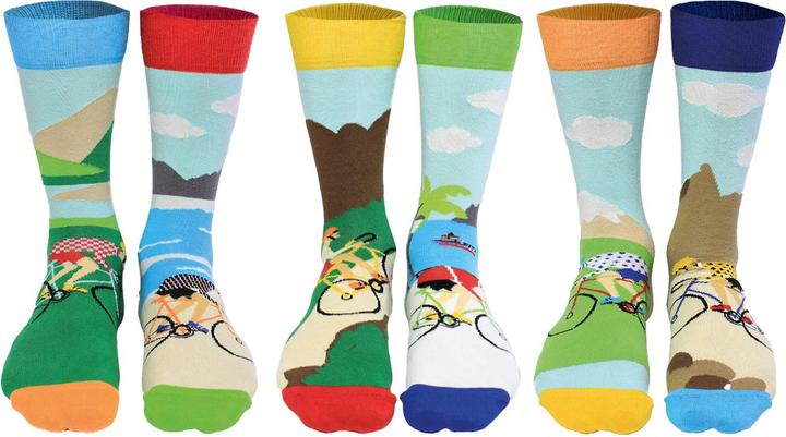 United Oddsocks On your bike (3er Pack, 39 - 46)