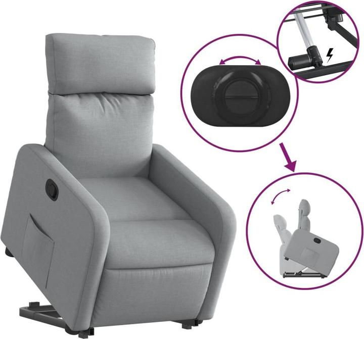 Produktbild vidaXL Relaxsessel mit Aufstehhilfe