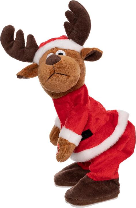 Produktbild Fééric Lights & Christmas Plüsch - Tanzendes Rentier - Magisch