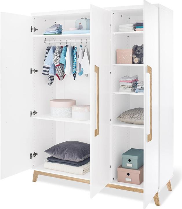 Produktbild Pinolino Riva breit (Babybett, Kinderkleiderschrank, Wickelkommode)