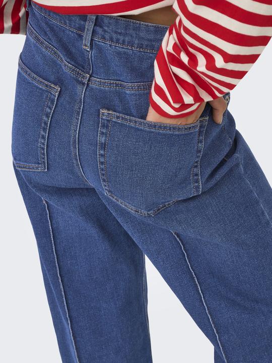 Produktbild Only ONLJUICY Hohe Taille Weiter Beinschnitt Jeans Jeans mit weitem Bein (30)