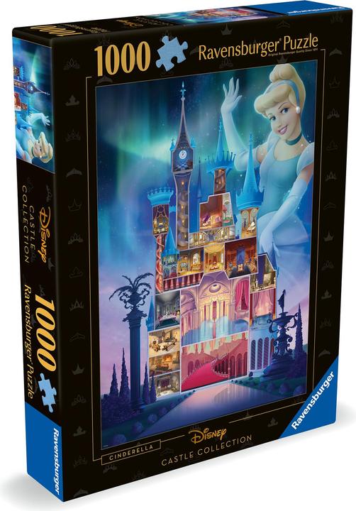 Immagine prodotto Ravensburger Puzzle 12000259 - Cenerentola - Puzzle da 1000 pezzi collezione Castello Disney per (1000 pezzi)