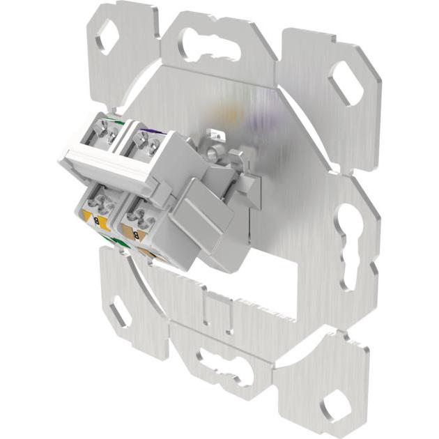 Cobinet, Steckdose, RJ45-TL 1-fach Dose Kat.6A1xRJ45 upk reinweis designfähig