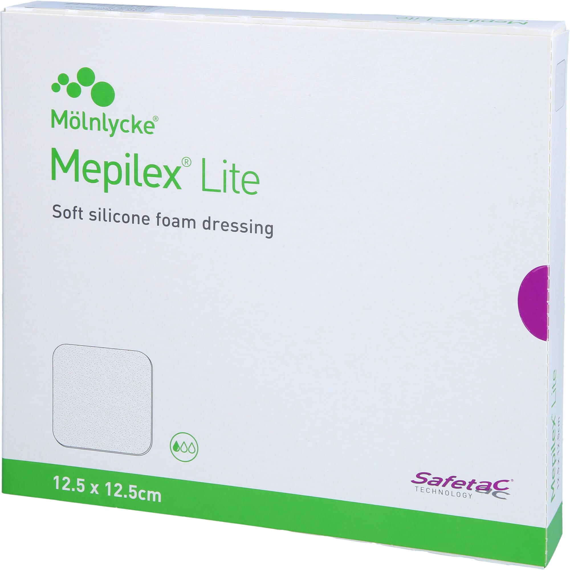 Mölnlycke, Verbandsmaterial, MEPILEX LITE 12.5X12.5CM S