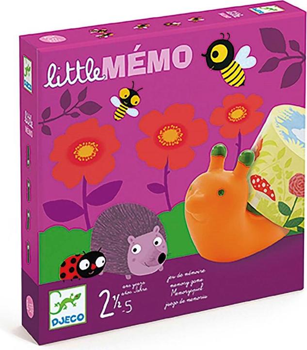 Produktbild Djeco Little Memo (mult) (Deutsch, Englisch, Französisch, Italienisch, 2 Spieler)