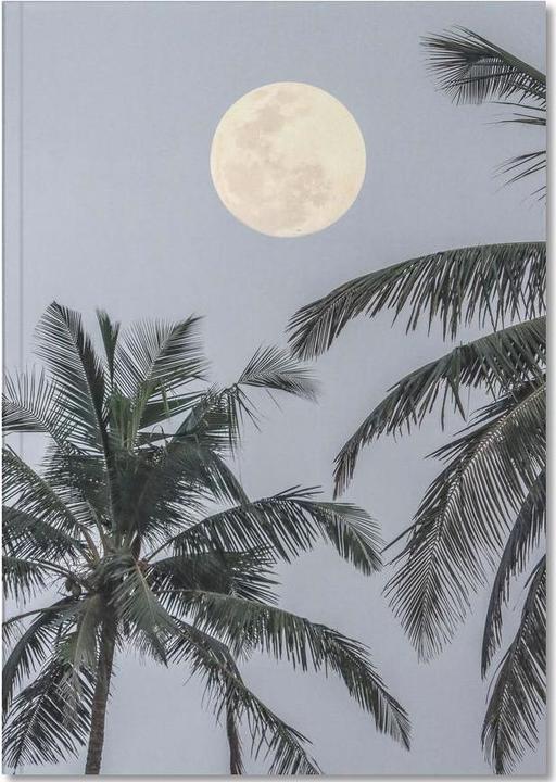 Produktbild Juniqe Full Moon - Mond (A4, Blanko)