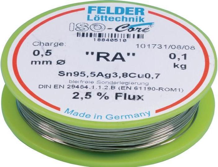 Actual product image Donau Solder Lead Free Ag3,8 Coil 100 g (Solder)