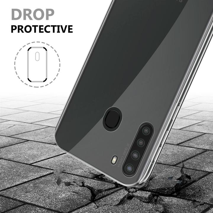 Immagine prodotto Cadorabo TPU 360 gradi di copertura del caso (Samsung Galaxy A21)