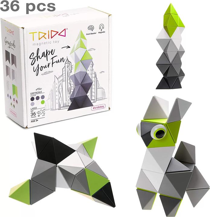 Image du produit Hape Trido Greyscale large 36pcs