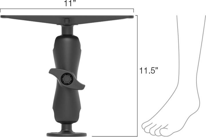 Produktbild RAM Mounts RAM MOUNT W/ 3Inch X 11Inch