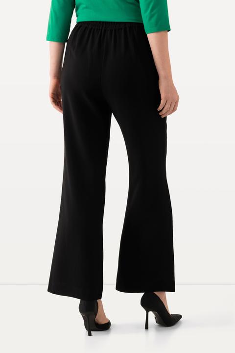 Produktbild Ulla Popken Anzughose, weites, gerades Bein, Elastikbund (42)