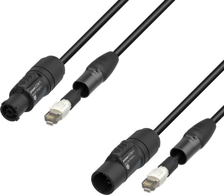 Image du produit Adam Hall 5 STAR H TCON N 0150 - Hybridkabel Netzwerk | Neutrik etherCON® x TRUE1® | 1,5 m (1.50 m)