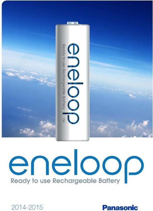 Actual product image Panasonic Eneloop (4 pcs., AA, 2000 mAh)