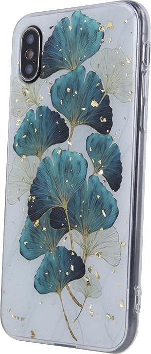 Produktbild OEM Gold Glam Hülle für Samsung Galaxy A15 5G Blätter (Samsung Galaxy A15 5G)