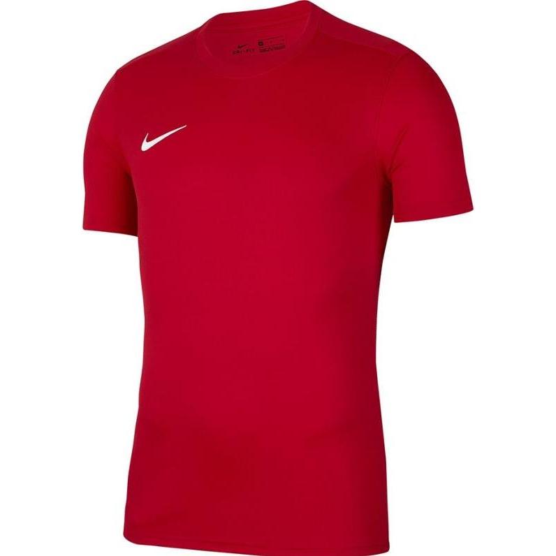 Nike, Bambini, Maglietta sportiva, Koszulka dla dzieci Dri-Fit Park VIII czerwona HV8182 657 XL (XL), Rosso, XL