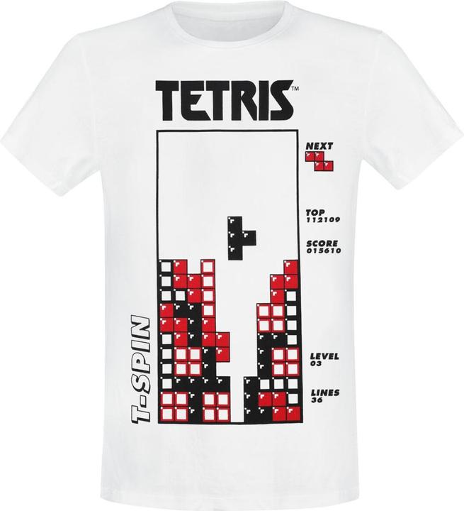 Produktbild Difuzed Tetris Kapuzenpullover mit Reissverschluss Game Over Grösse L (L)