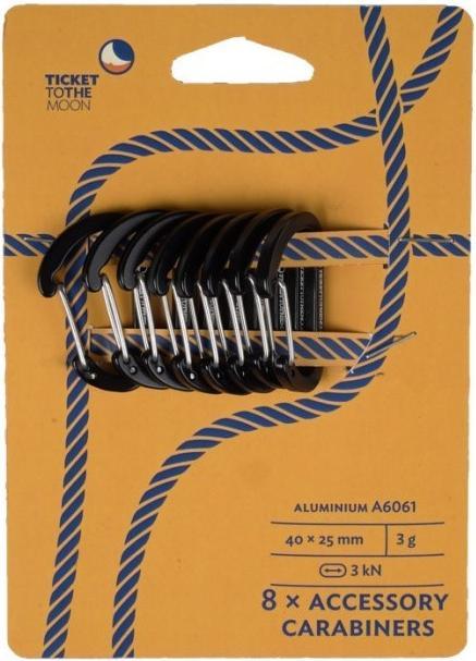 Image du produit Ticket To The Moon TTTM 3kN Karabiner 8er Set