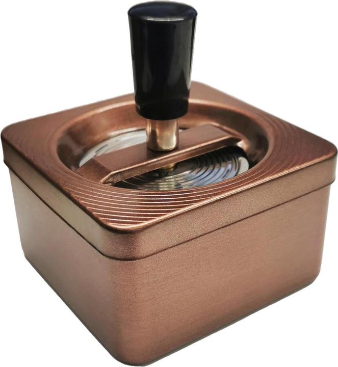Actual product image Tamar Square centrifugal ashtray 85mm