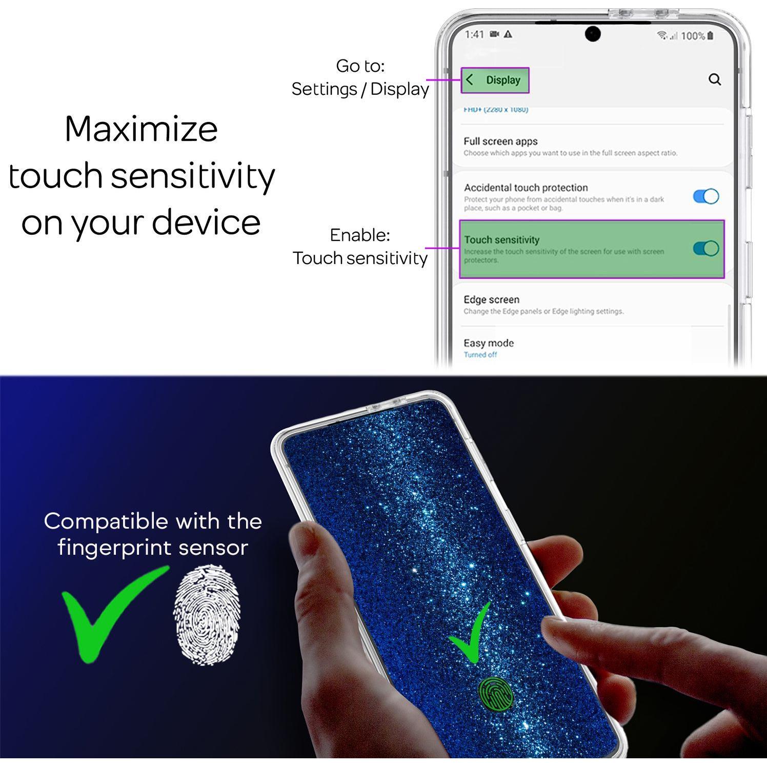 Thumbnail - Nalia Klare 360 Grad Hülle (Samsung Galaxy S22+), Smartphone Hülle, Transparent