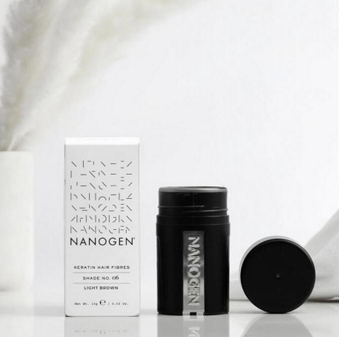 Actual product image Nanogen Nanofibres Medium Brown