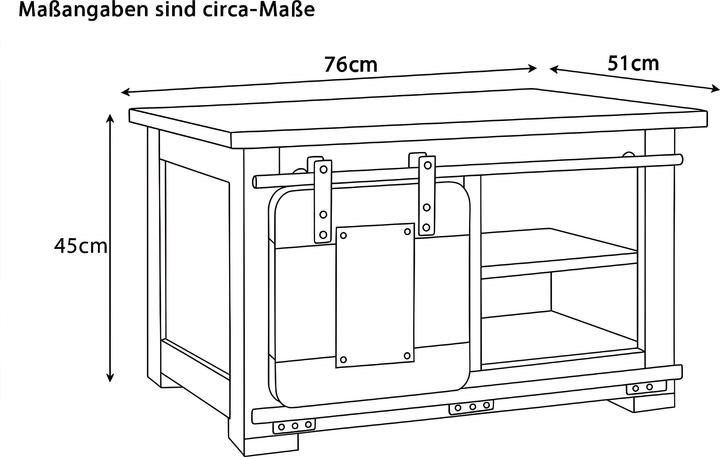 Actual product image SAM Libro (75 x 50 x 47 cm)