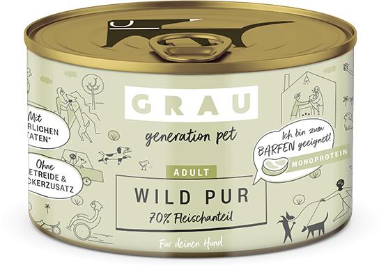 Grau Adult Wild Pur (Adulto, 230 g)