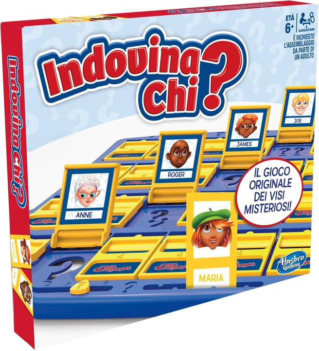 Actual product image Hasbro Gaming Indovina Chi? (Italian)