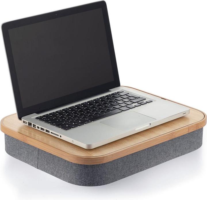 Actual product image InnovaGoods Kneeling desk with storage space - Grey