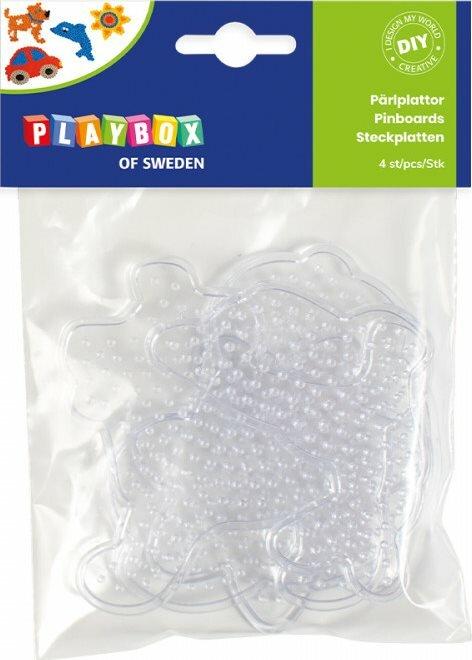 Actual product image Playbox 4 pegboards for iron-on beads