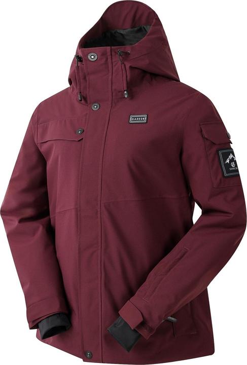 Actual product image Dare2b Women's hooded ski jacket (42)