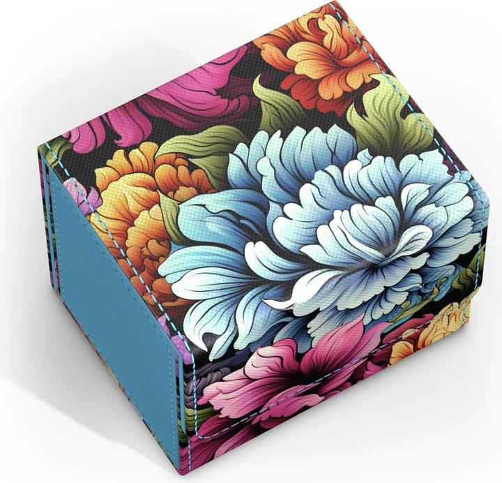 Actual product image Ultimate Guard Kartenbox Sidewinder 100+ Floral Places – Springbloom