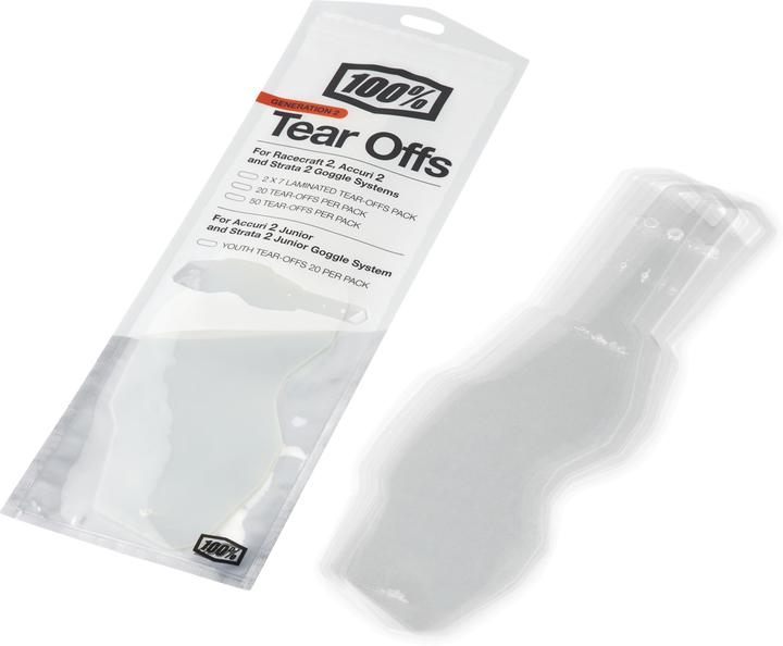Immagine prodotto 100% Armega Standard Tear-Off 20 PK