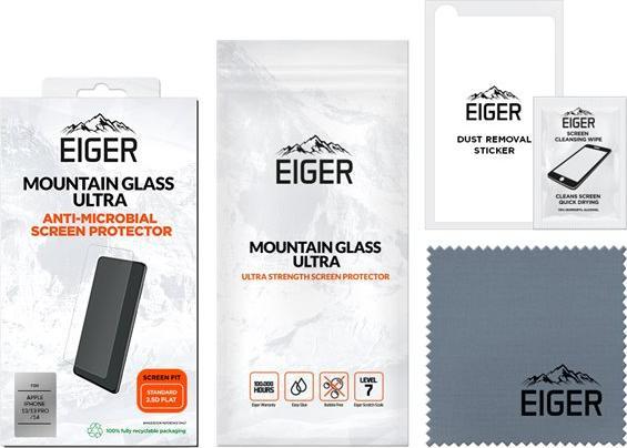 Image du produit Eiger Mountain Glass Ultra (1 pcs, Apple iPhone 13, Apple iPhone 13 Pro, Apple iPhone 14)