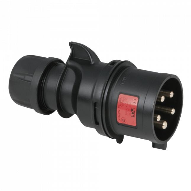 Produktbild PCE CEE 32A 400V 5p Plug Male (CEE 32/5)