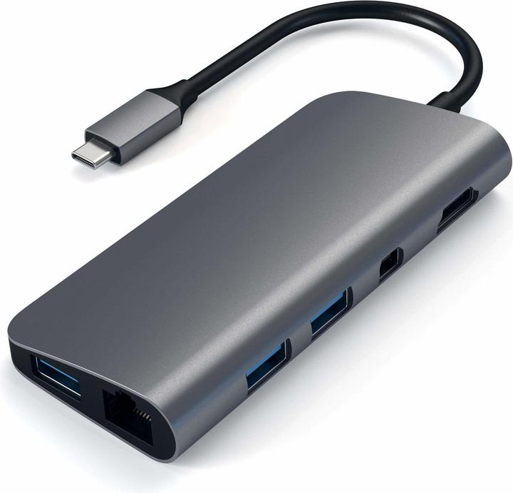 Satechi Multimedia Adapter (USB-C, 9 ports)