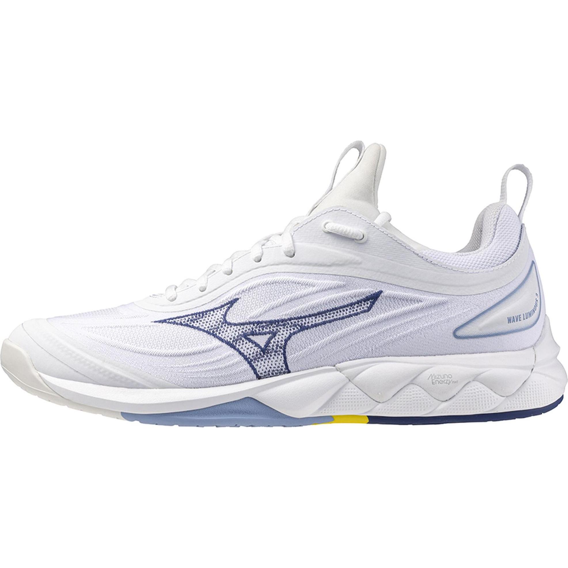 Mizuno, Unisex, Hallenschuhe, Wave Luminous 3 (44), Weiss