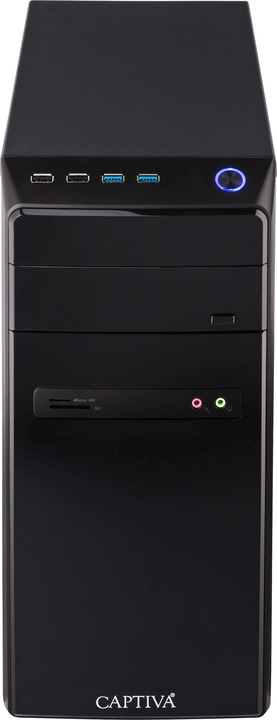 Produktbild Captiva Power-Starter I80-360 Core i5 UHD Graphics (Intel Core i5-14400, 8 GB, 500 GB, UHD Graphics 730)
