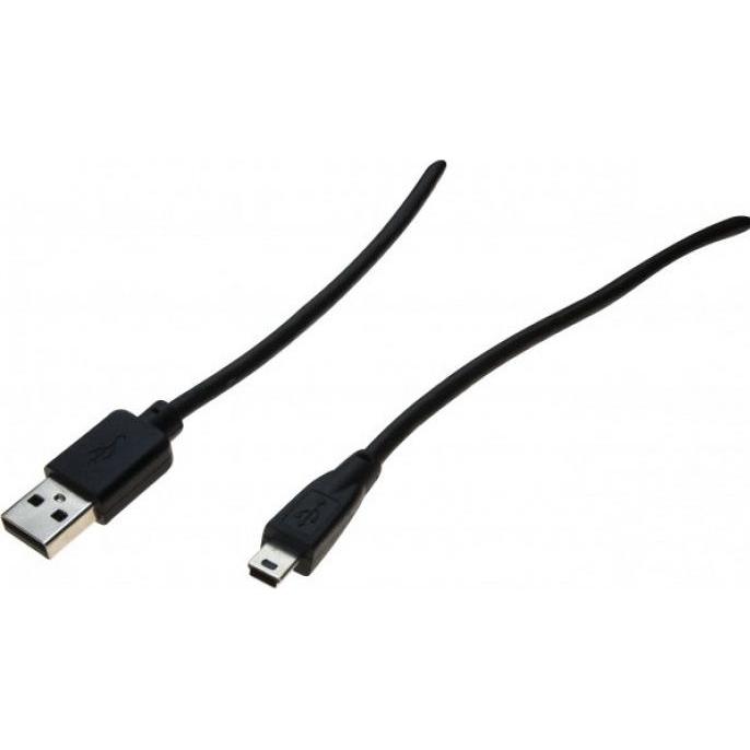 Exertis Connect Cavo Mini USB 2.0, USB St. A / USB 5pin Mini St. B, 1,5 m Il cavo di connessione più utilizzato. (1.50 m, USB 2.0), Cavo USB