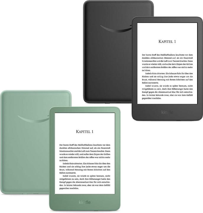 Actual product image Amazon Kindle 2024 (11th gen) (6", 16 GB, with advertising)