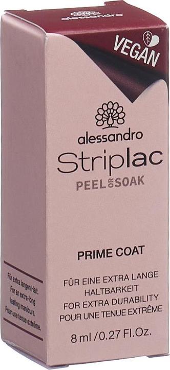 Actual product image Alessandro Striplac Prime Coat (Transparent, Top coat)
