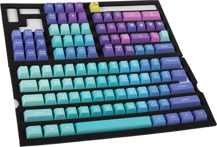 Actual product image Ducky Azure ABS