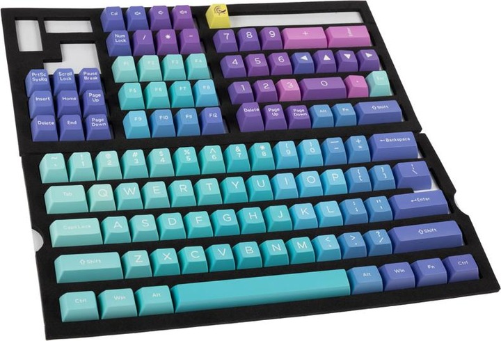 Actual product image Ducky Azure ABS