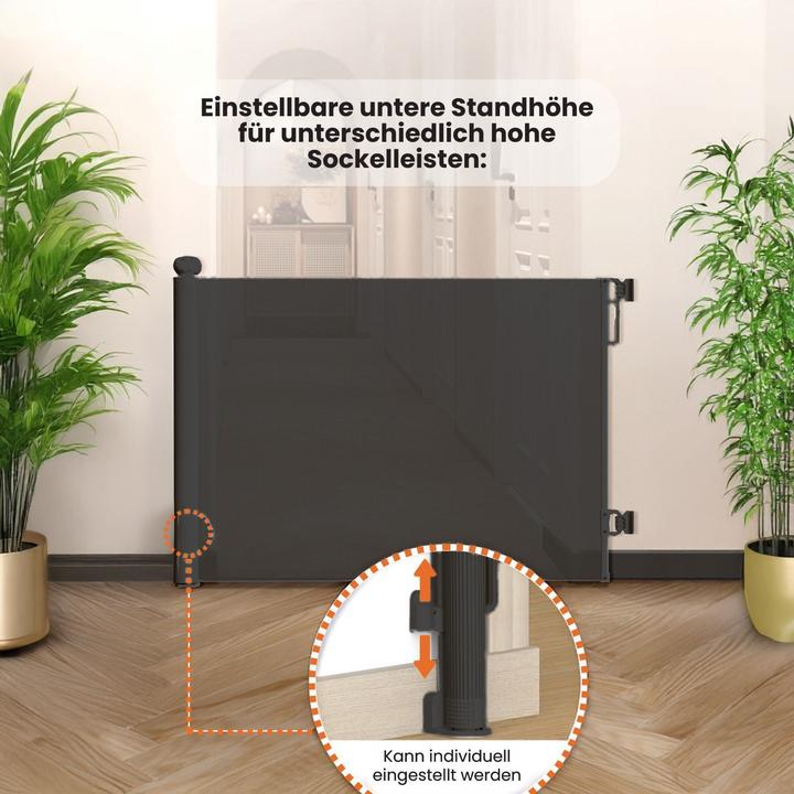 Produktbild Hermex Absperrgitter Schutzgitter Tür-Barriere Treppenschutzgitter (20 cm)