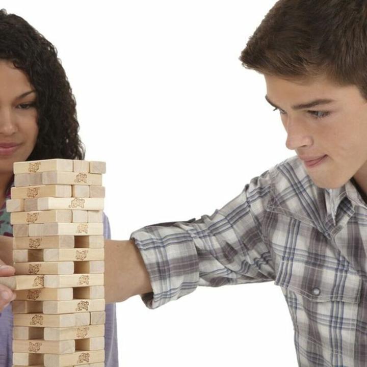 Actual product image Hasbro Gaming Jenga Classic (German, French, Italian)